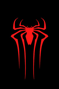 640x960 Spiderman Logo 8k