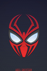Spiderman Logo Artwork (480x854) Resolution Wallpaper