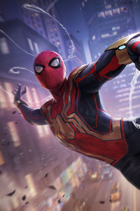 Spiderman Marvel Future Fight 4k (640x1136) Resolution Wallpaper