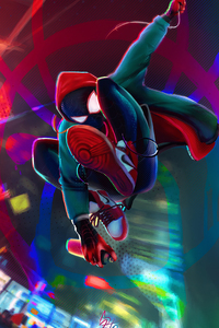 Spiderman Miles Artwork 4k (720x1280) Resolution Wallpaper
