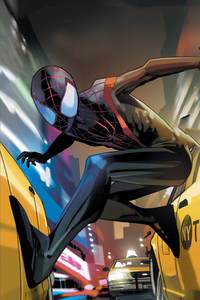Spiderman Miles Morales Artwork HD