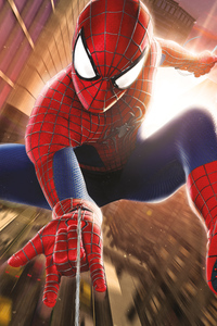 Spiderman New Web 5k (320x568) Resolution Wallpaper