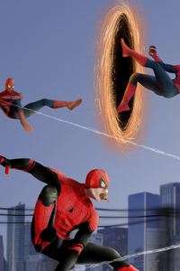 320x480 Spiderman No Way Home Marvel Poster