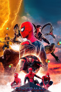 320x568 Spiderman No Way Home Movie Poster