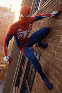 Spiderman Ps4 Game 2018 4k (1280x2120) Resolution Wallpaper