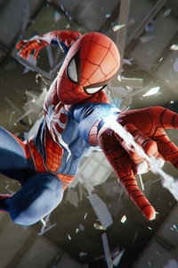 Spiderman Ps4 Game 4k (1080x2280) Resolution Wallpaper