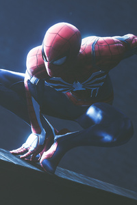 Spiderman Ps4 Pro 4k Screenshot (320x568) Resolution Wallpaper