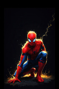 Spiderman Shadow Of Justice (1125x2436) Resolution Wallpaper