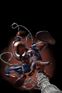 Spiderman Sky High Hero (480x854) Resolution Wallpaper