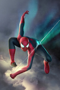Spiderman Spectacular Epic Feats (1280x2120) Resolution Wallpaper