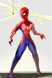 Spiderman Spider Sense (640x1136) Resolution Wallpaper