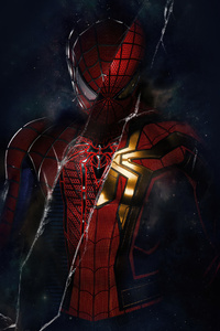 Spiderman Stealthy Pursuit (640x960) Resolution Wallpaper