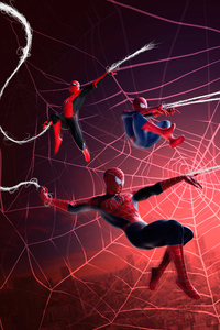 640x960 Spiderman Swing 4k