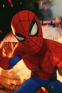 Spiderman Taking Selfie Ps4 4k 2018 (1440x2960) Resolution Wallpaper