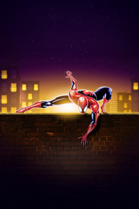 Spiderman The Agile Avenger (720x1280) Resolution Wallpaper
