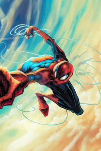 Spiderman Tomorrow Hope (1080x2280) Resolution Wallpaper