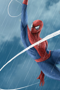 Spiderman Web 4k