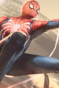 Spiderman Web Shooter 4k (640x960) Resolution Wallpaper