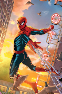 Spiderman4k 2020 (1280x2120) Resolution Wallpaper