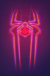 Spiderverse Logo 5k (750x1334) Resolution Wallpaper