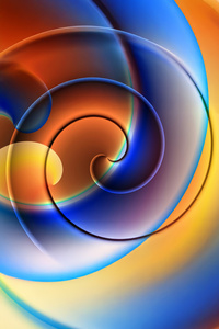 Spiral Fusion (360x640) Resolution Wallpaper