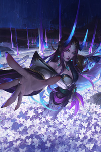 Spirit Bloosom Irelia Splash (480x854) Resolution Wallpaper