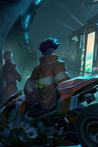 Squad Goals Edgerunners (640x960) Resolution Wallpaper