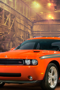 Srt Dodge Challenger (320x480) Resolution Wallpaper