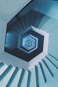 Staircase Minimal (320x568) Resolution Wallpaper