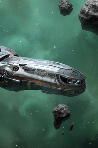 Star Citizen Space Ship Game (720x1280) Resolution Wallpaper