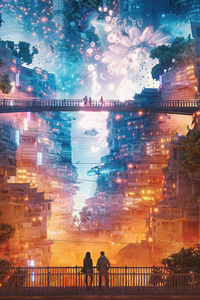 Star City (320x480) Resolution Wallpaper