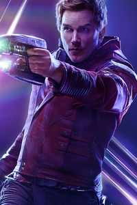 800x1280 Star Lord In Avengers Infinity War New Poster