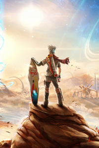 Star Overdrive Game (240x320) Resolution Wallpaper