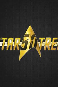 Star Trek 50th Anniversary (320x480) Resolution Wallpaper