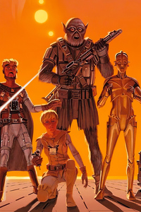 Star Wars Concept Poster Art 4k