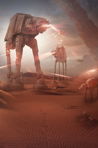 Star Wars Journey (1080x2160) Resolution Wallpaper