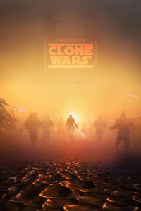 Star Wars The Clone Wars (640x1136) Resolution Wallpaper
