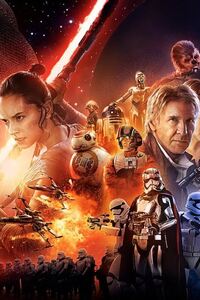 640x960 Star Wars The Force Awakens Poster