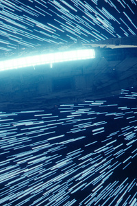 Star Wars The Last Jedi Millennium Falcon Hitting Lightspeed