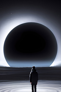 Staring Into Infinity (480x800) Resolution Wallpaper