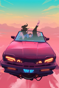 Stay Fly Family Trip (1440x2960) Resolution Wallpaper
