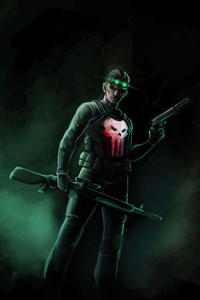 Stealth Punisher 4k (640x1136) Resolution Wallpaper
