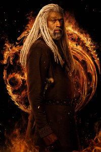 1440x2560 Steve Toussaint As Lord Corlys Velaryon The Sea Snake In House Of The Dragon