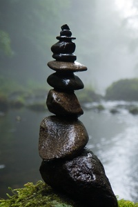 Stones Piled Up (720x1280) Resolution Wallpaper