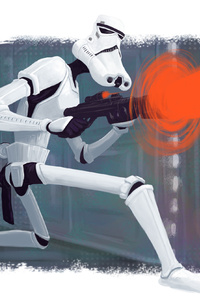 Stormtrooper Artwork 4k