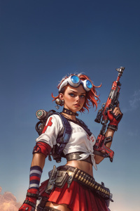 Stranded Cadet (1242x2668) Resolution Wallpaper