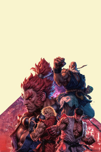 Street Fighter 6 Warriors Rise Again (320x568) Resolution Wallpaper