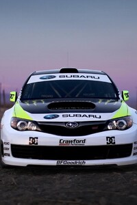 Subaru Rally Car (1080x2160) Resolution Wallpaper