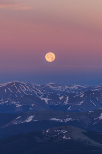 Summer Sunrise From Mount Blue Sky (720x1280) Resolution Wallpaper