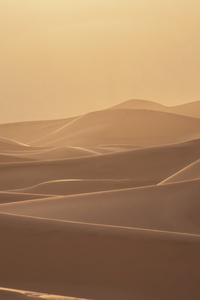 Sun Over The Sand Dunes (2160x3840) Resolution Wallpaper